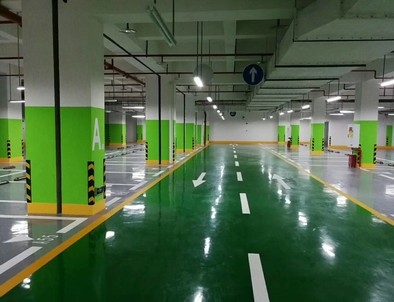 驻马店驻马店停车场标线施工